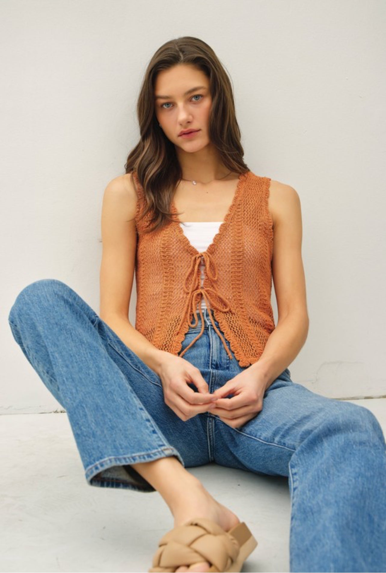 Day Dreamer Crochet Vest