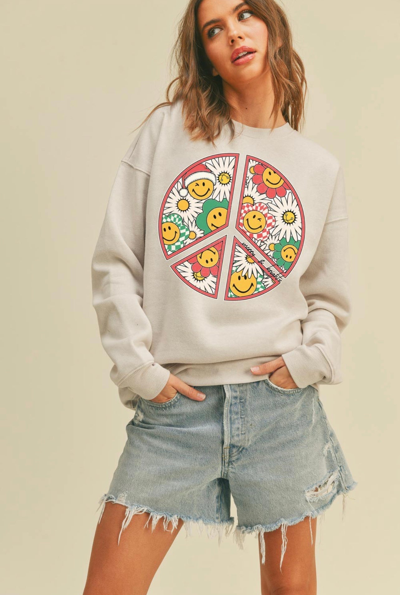 Christmas Peace Crewneck