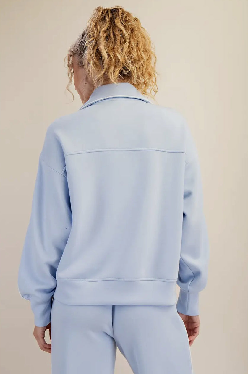 Ultimate Quarter Zip With Piping