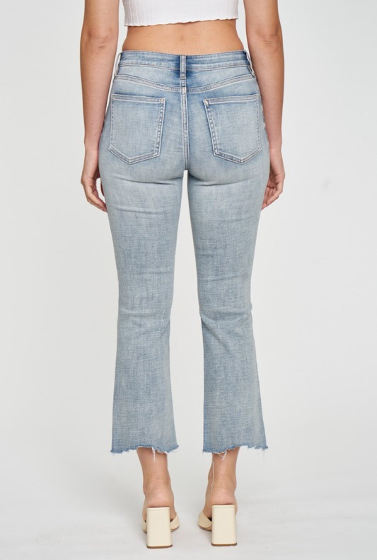 Ryder HR Cropped Bootcut Jeans