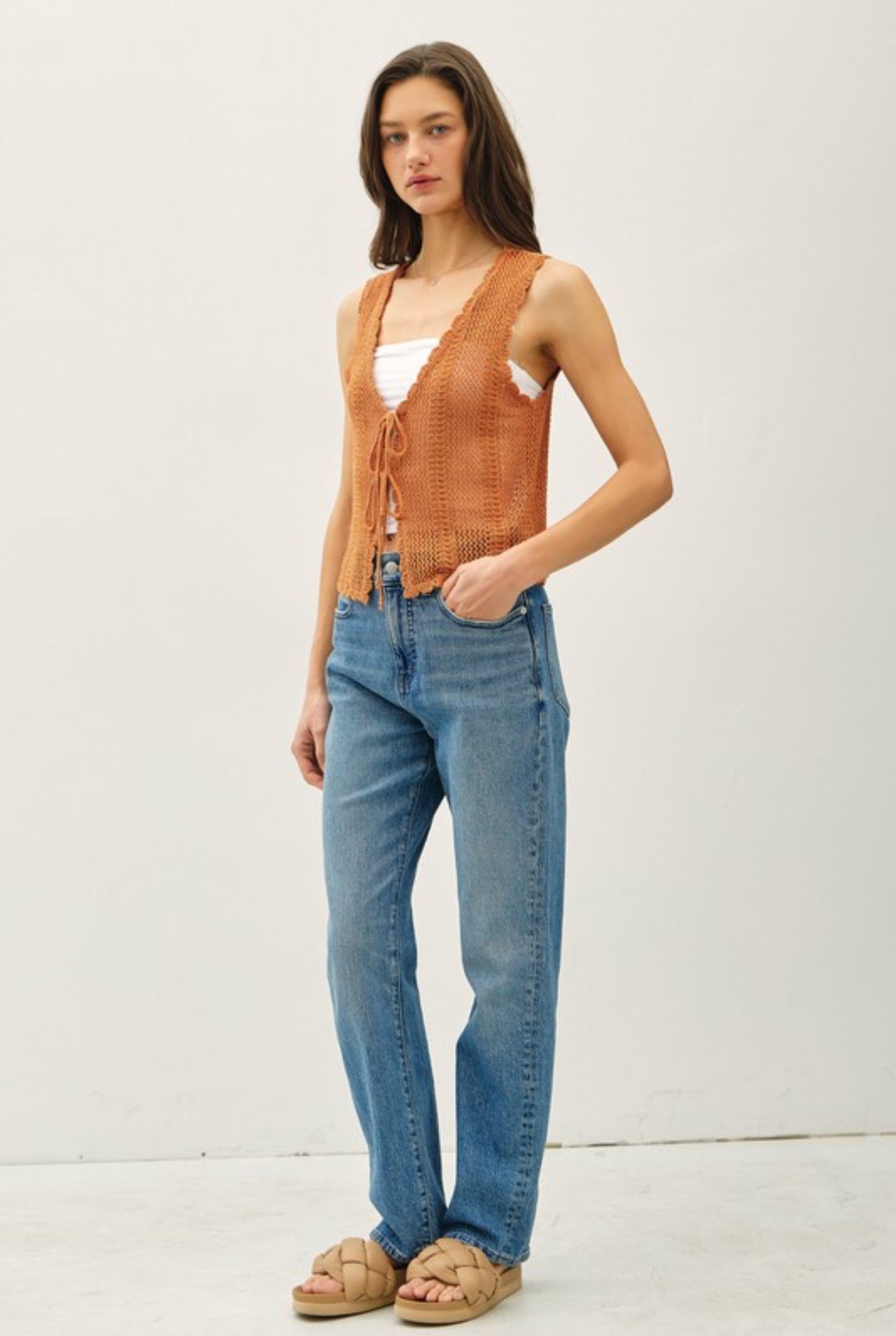 Day Dreamer Crochet Vest