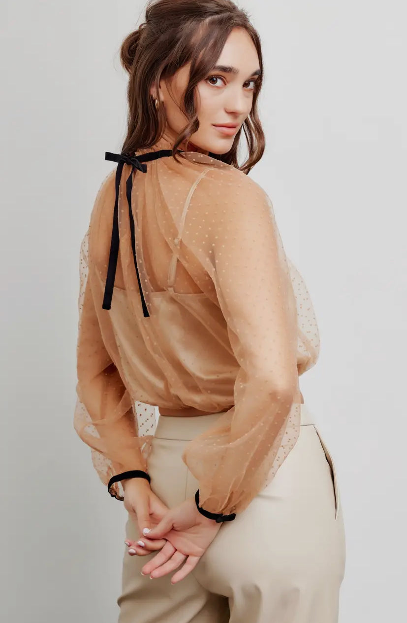 Romantic And Chic 2-In-1 Top