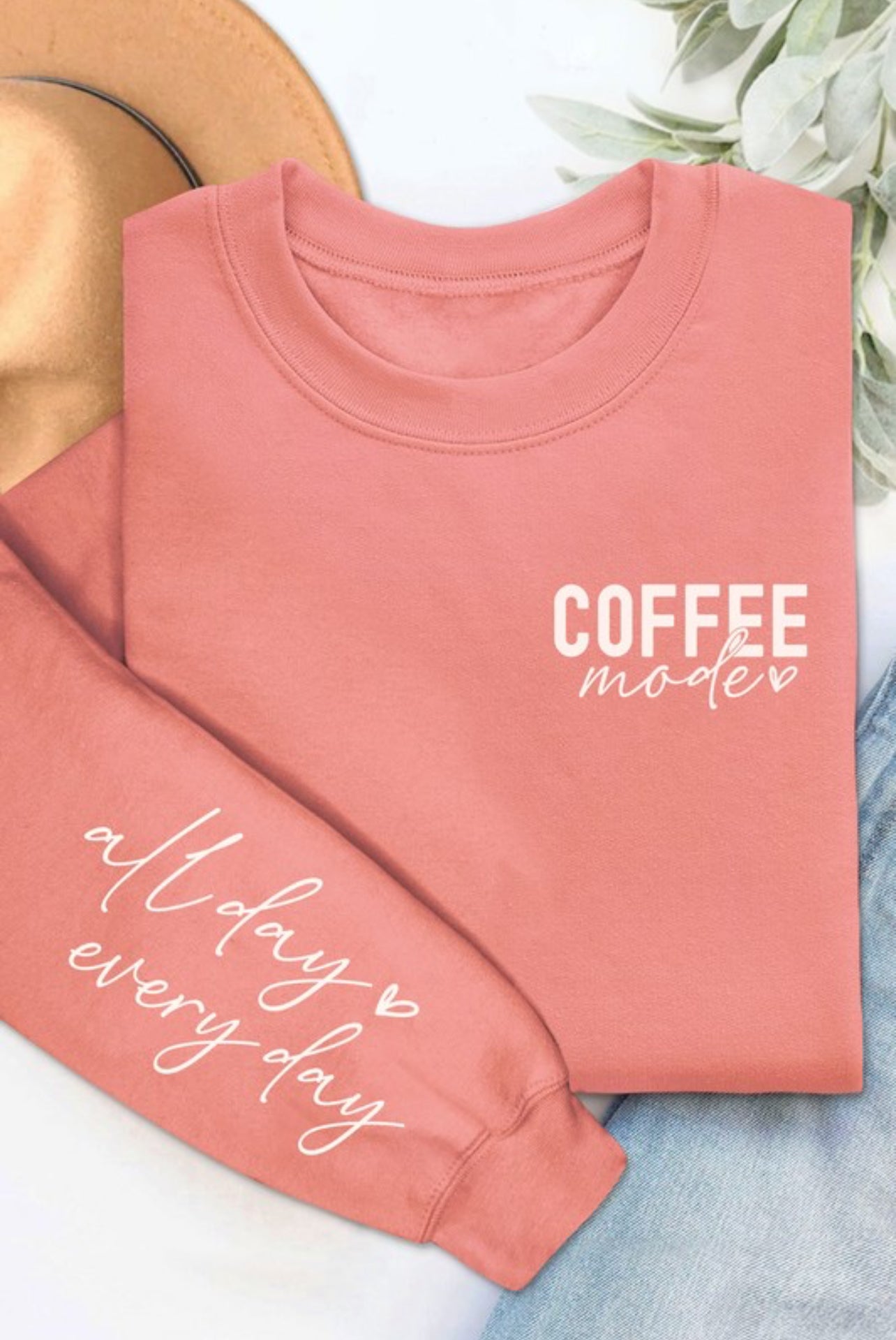 Coffee Mode Crewneck