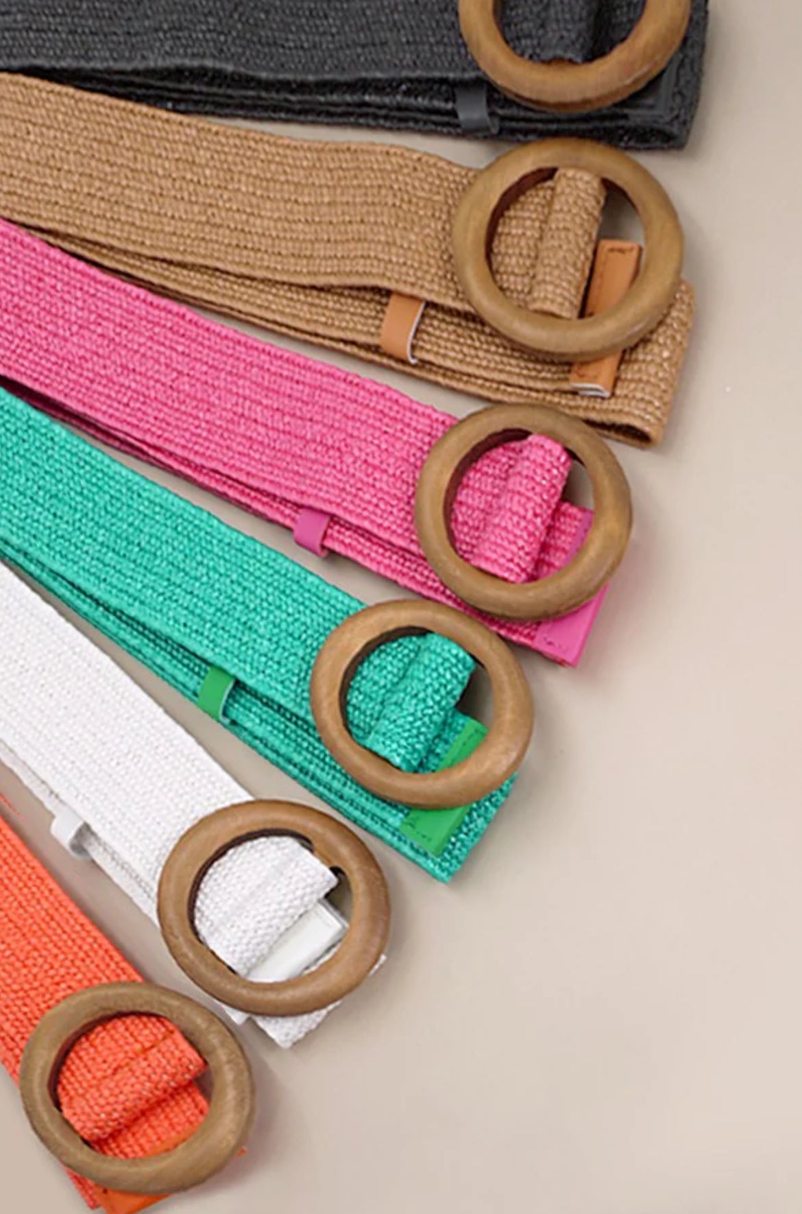 Rattan Stretch Belt
