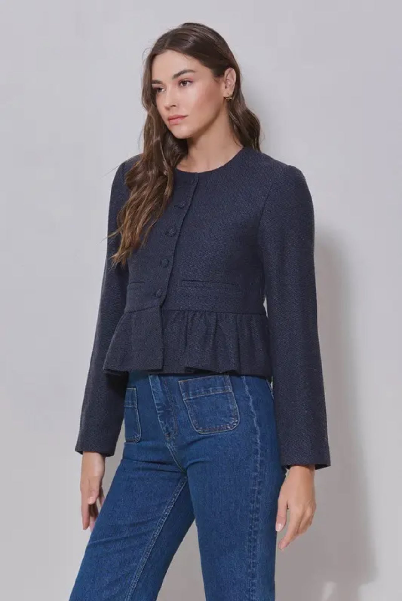 Sophisticated Chic Tweed Jacket