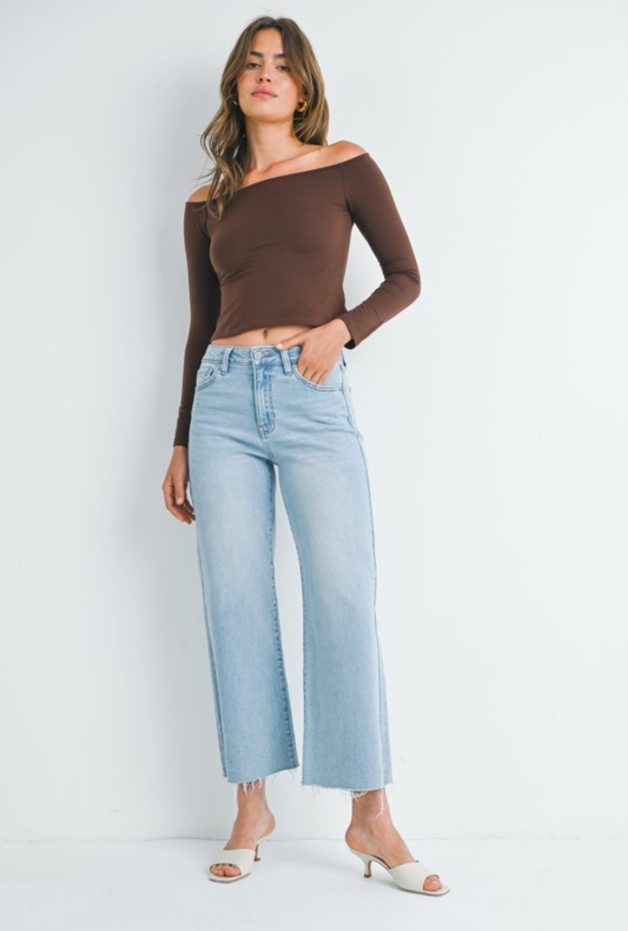 Verity HR Jeans In Lt. Wash