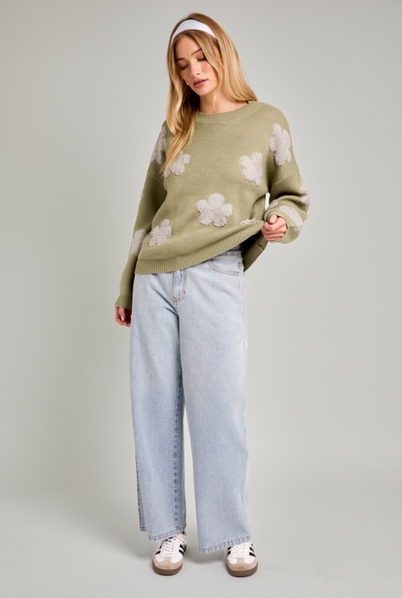 CCC 3D Flower Sweater