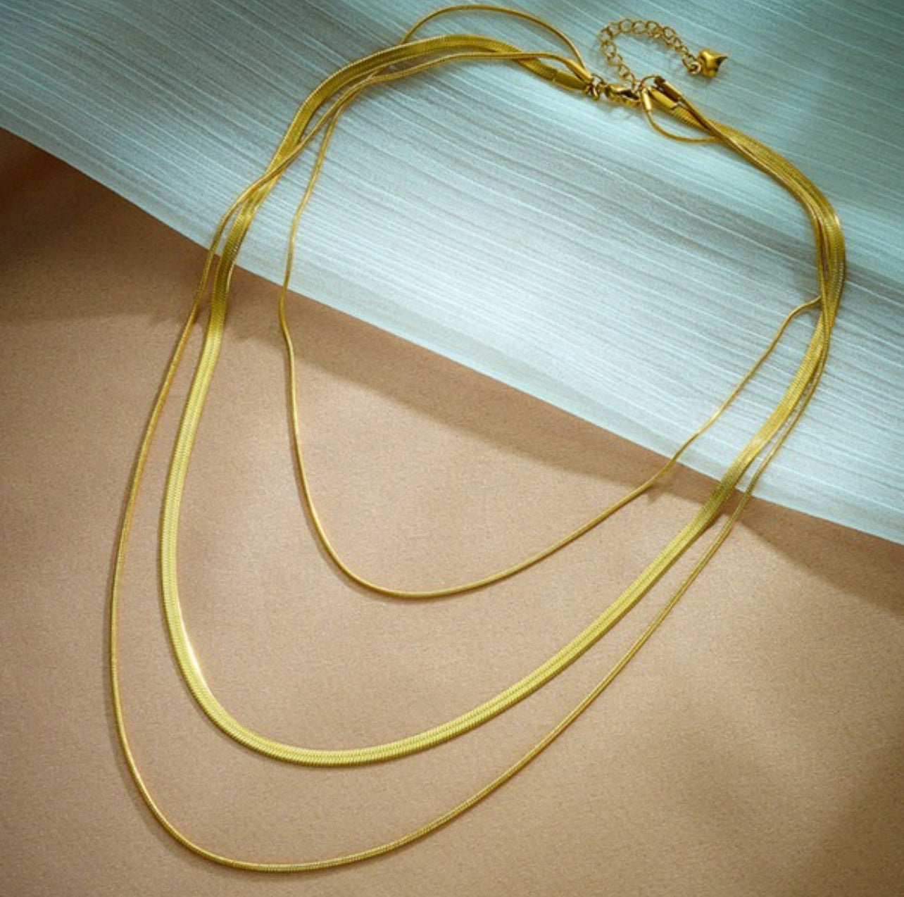 Elzbeth Non-Tarnishing Layered Necklace