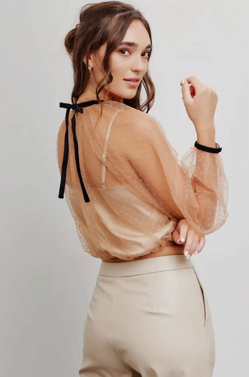 Romantic And Chic 2-In-1 Top