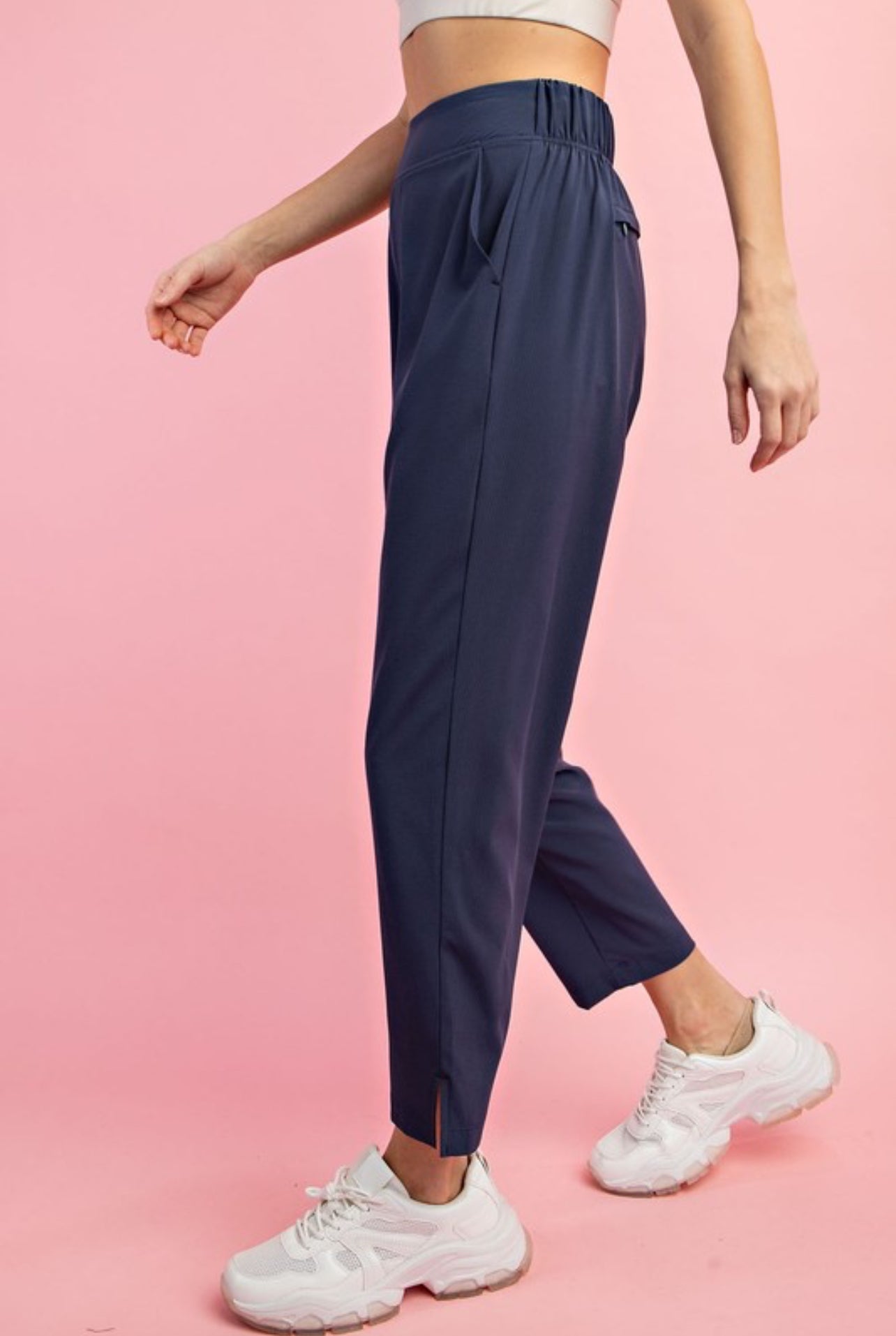 Meticulously Tailored Pants In Navy
