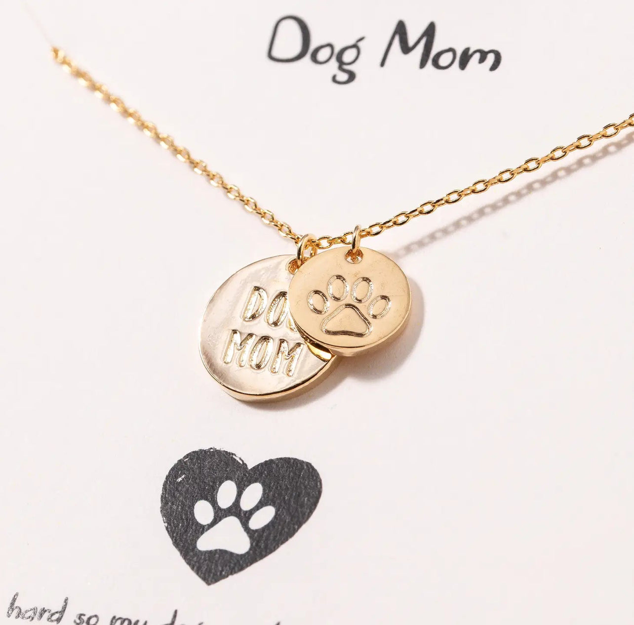 Dog Mom Necklace