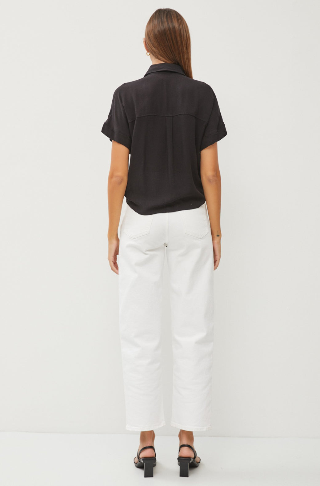 New Age Front Tie Top