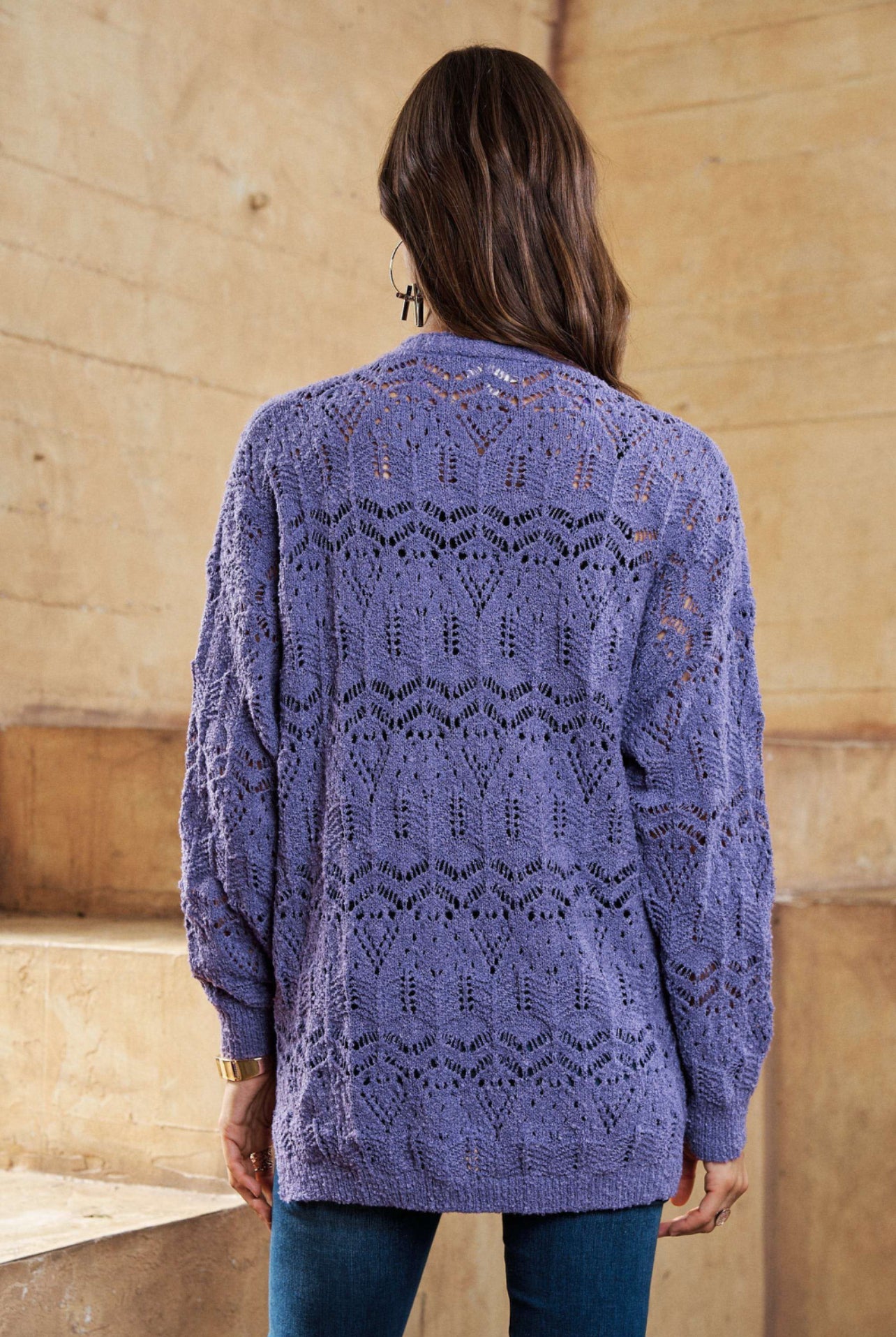 Lavender Moments Cardigan