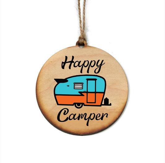 Happy Camper Ornament/Gift Tag