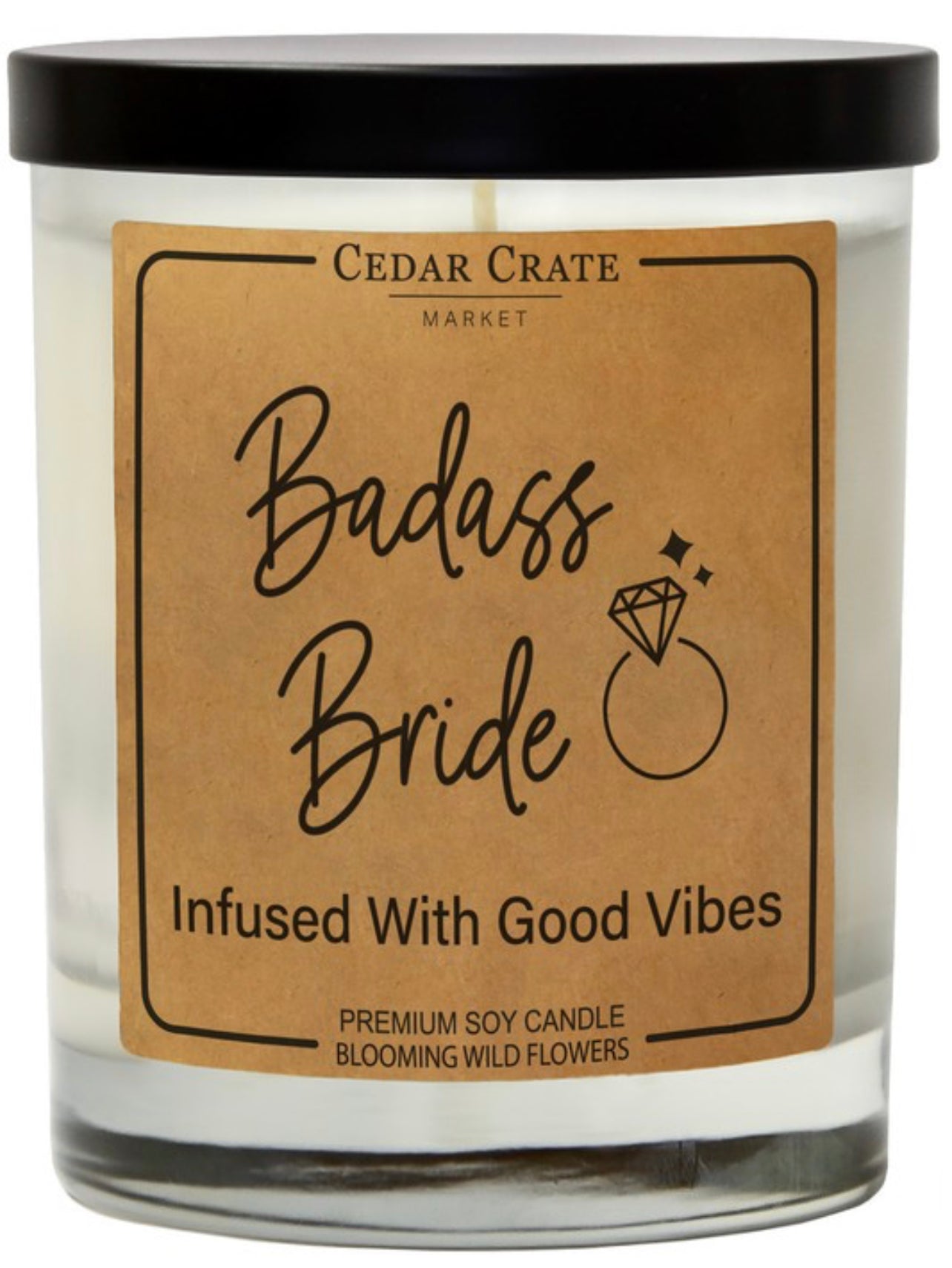 Badass Bride Candle