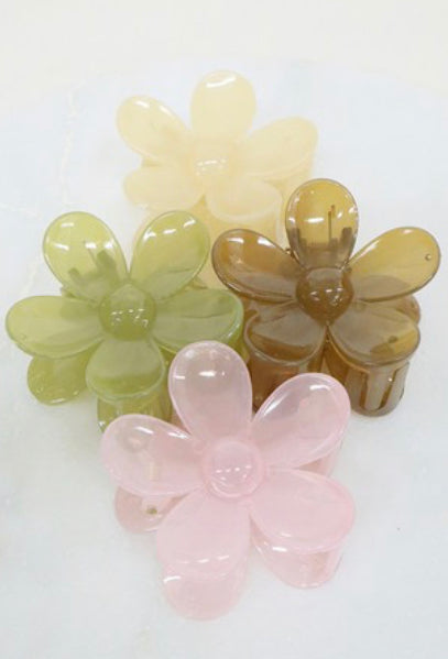 Clear Flower Clip