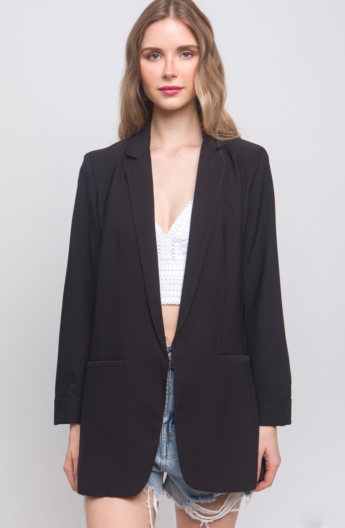 A Dreamers Life Blazer In Black