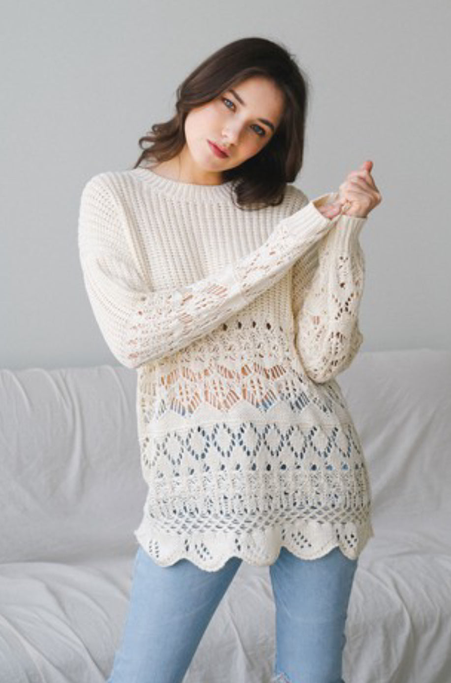 Boho Ready Tunic Sweater