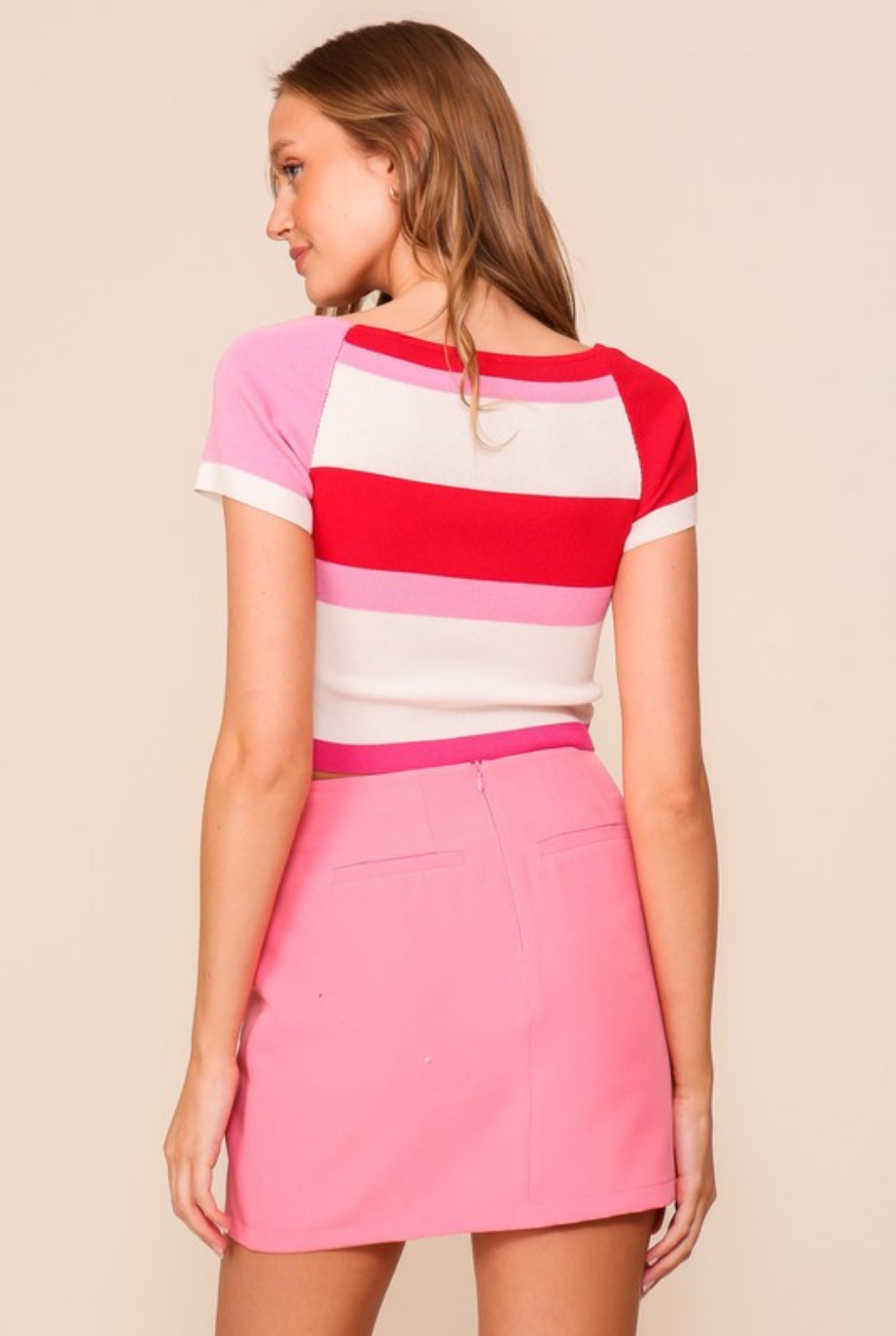 Vibrant And Playful Sweater Top