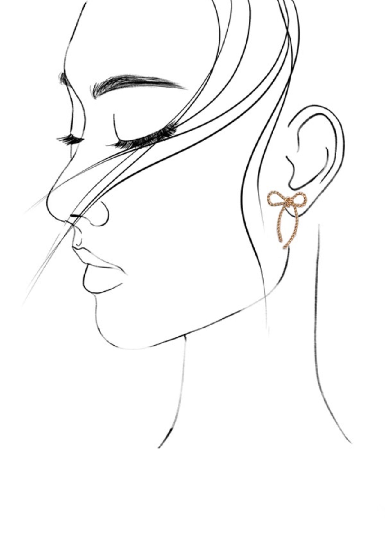 Bow In Style Earrings