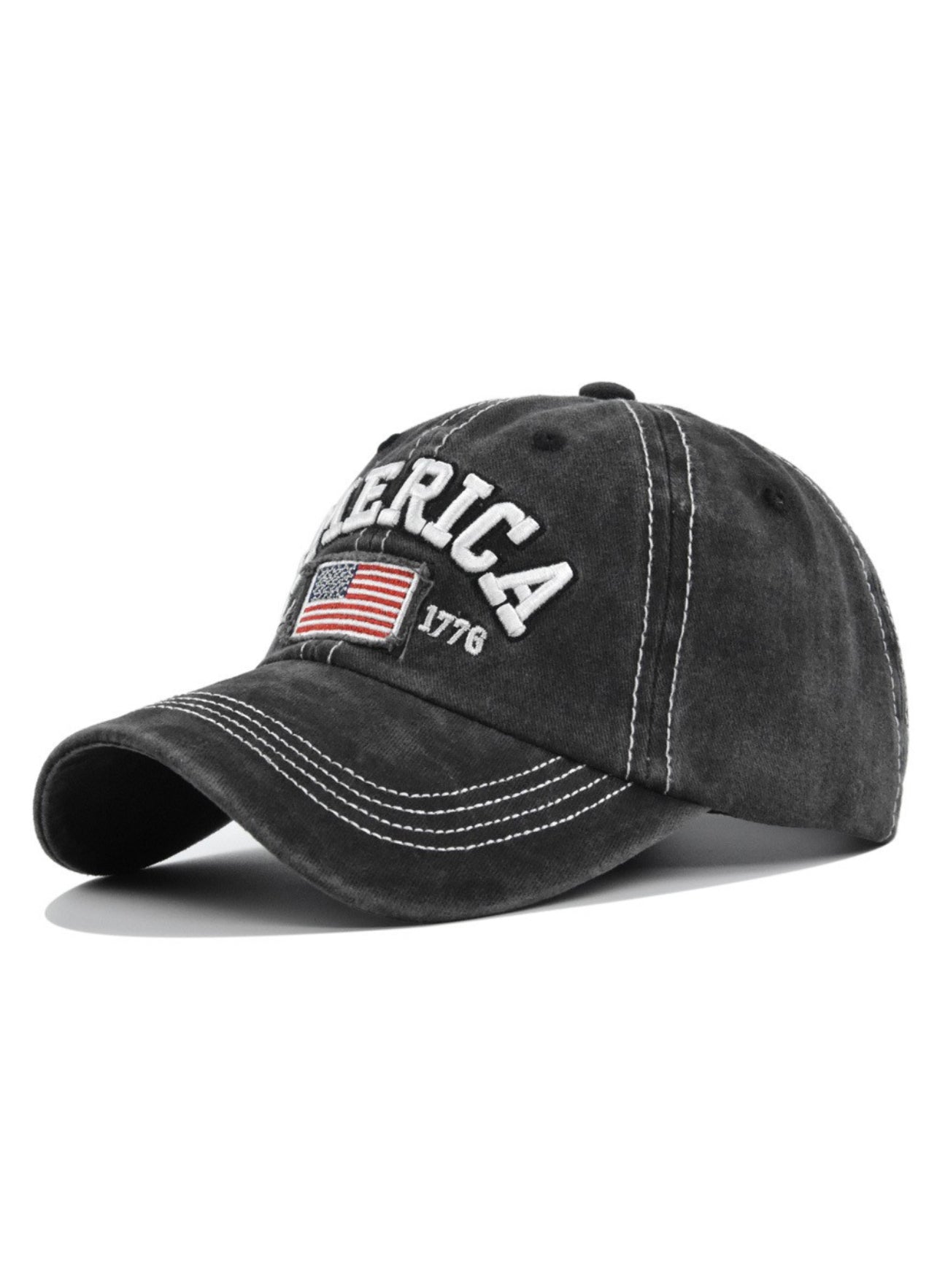 America Embroidered Baseball Cap