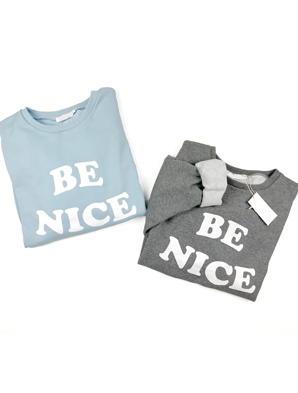 Be Nice Crewneck In Blue