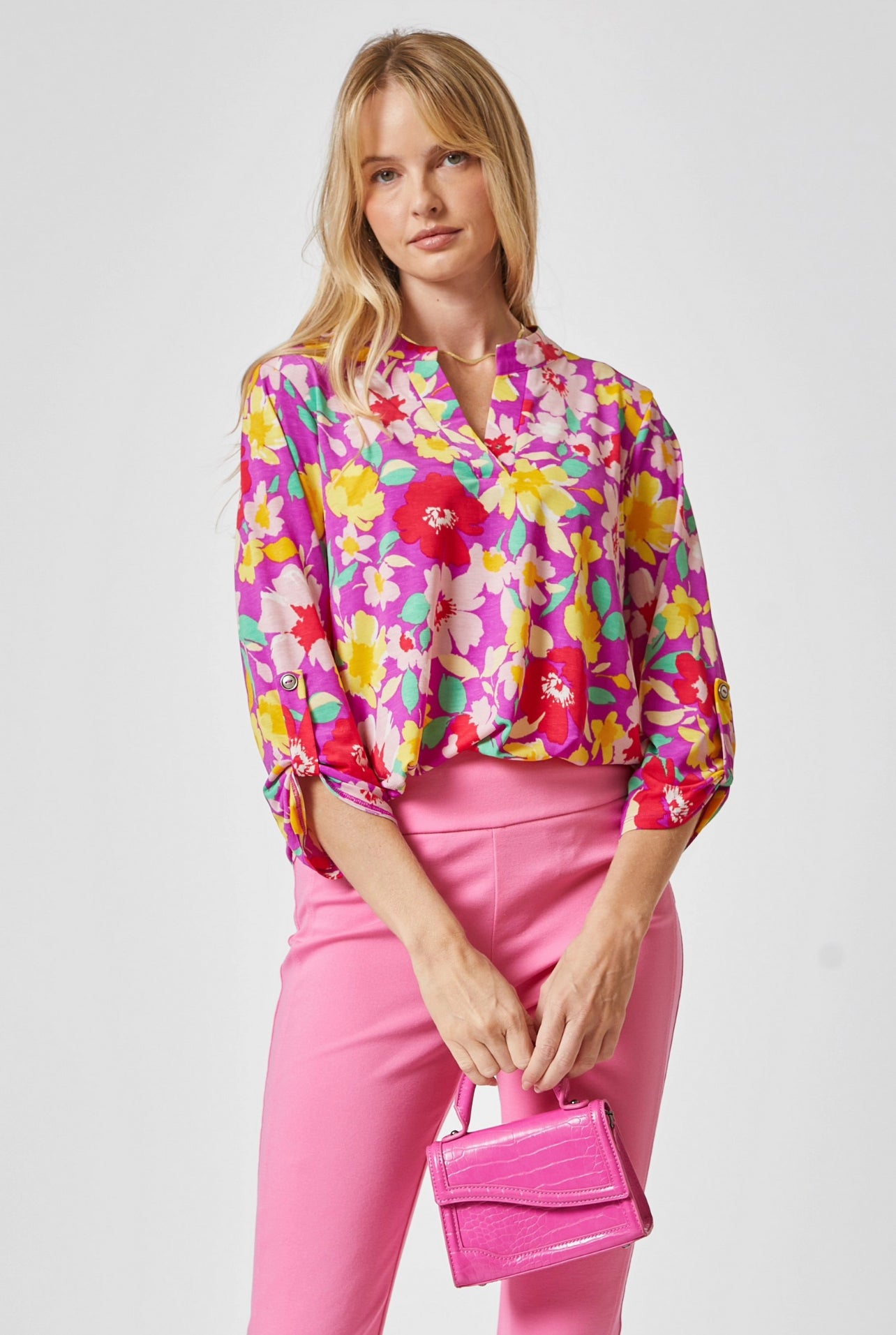 Bailey Top In Magenta