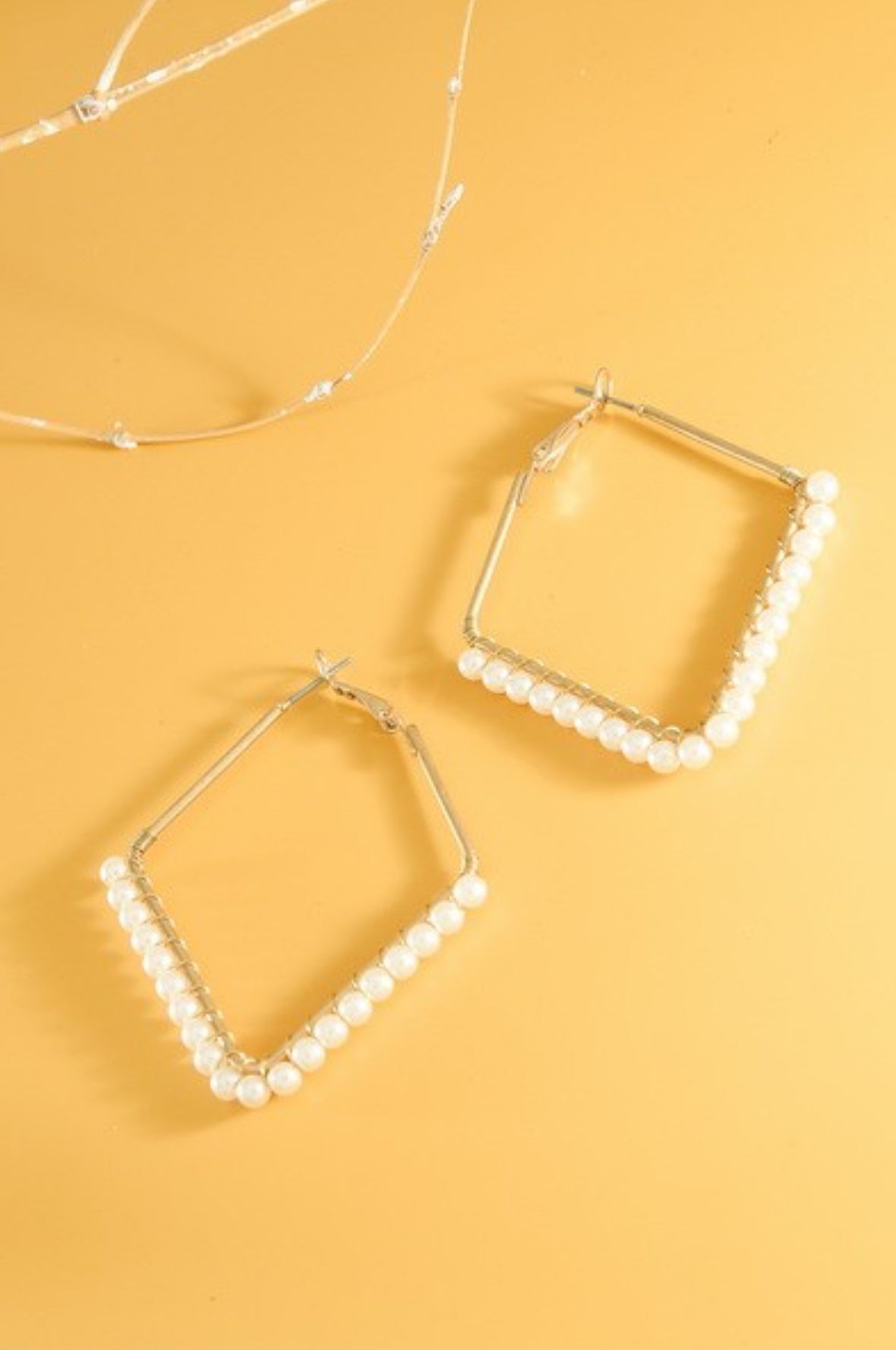 Triangle Drop Earrings