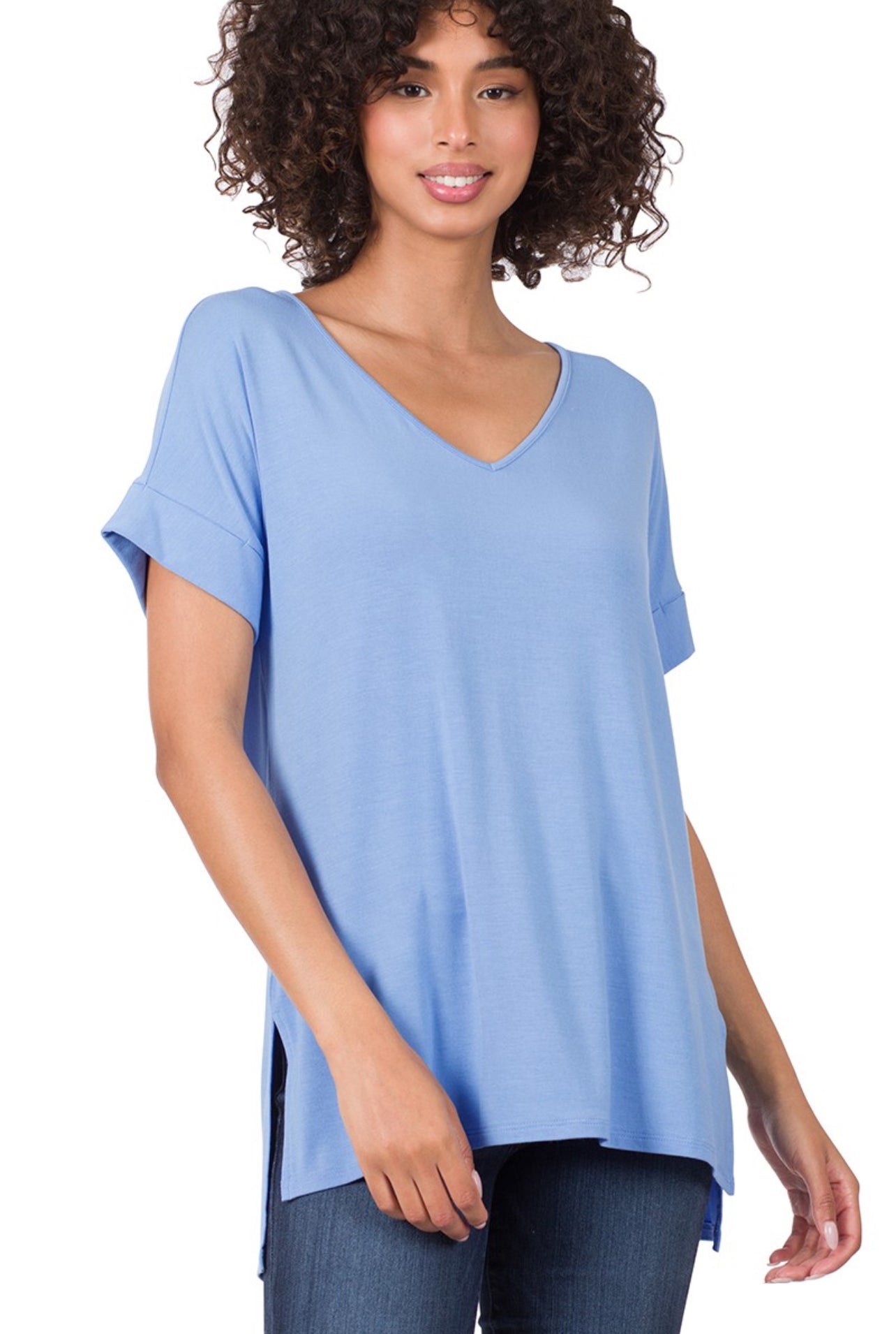 This Is Better Top In Spring Blue