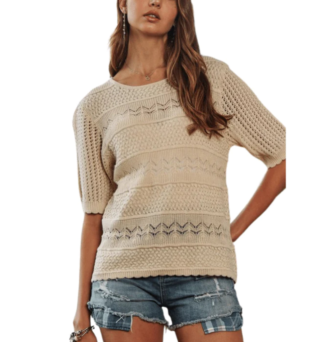 Laura Crochet Sweater