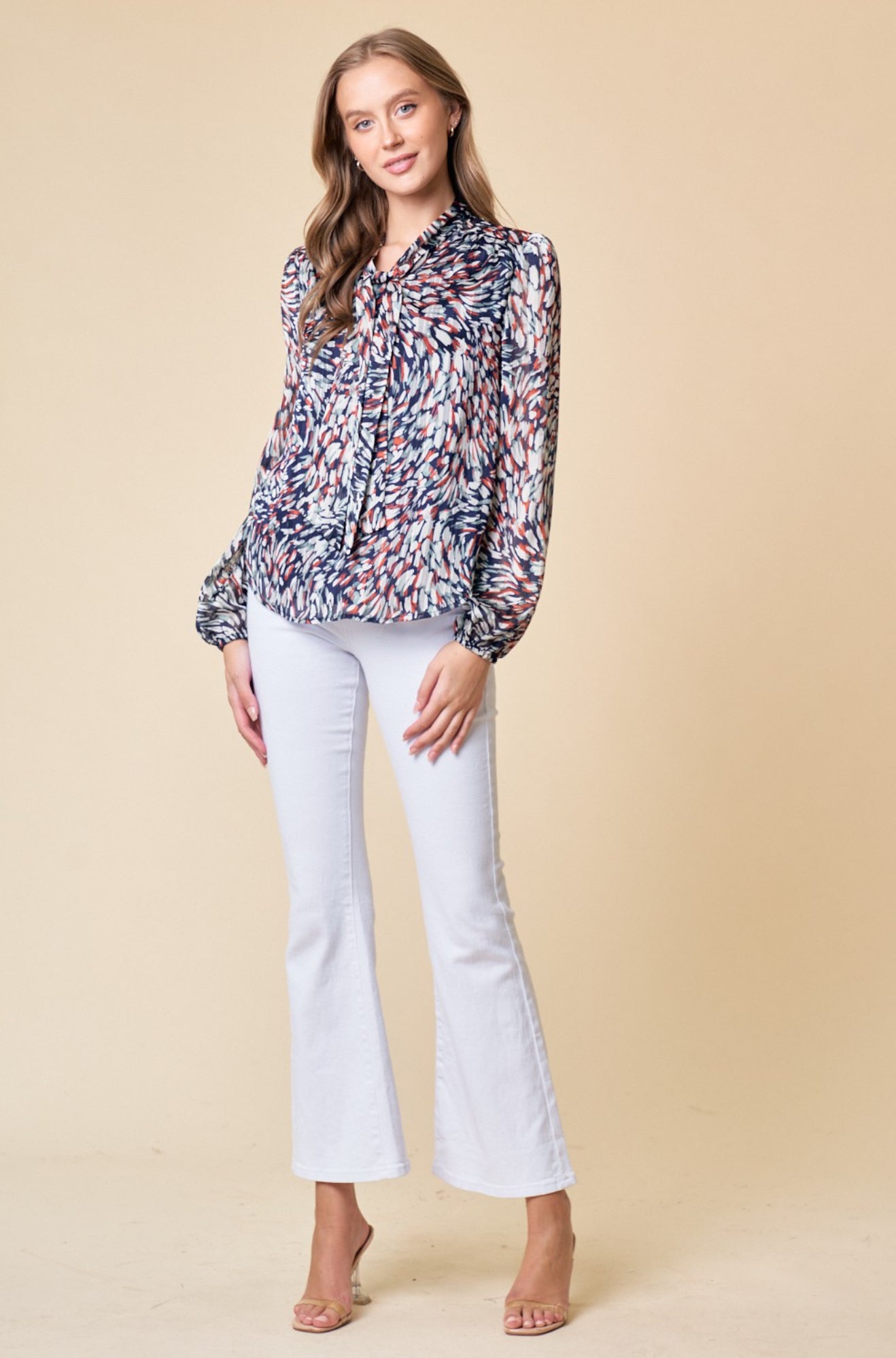 Abstract Love Blouse