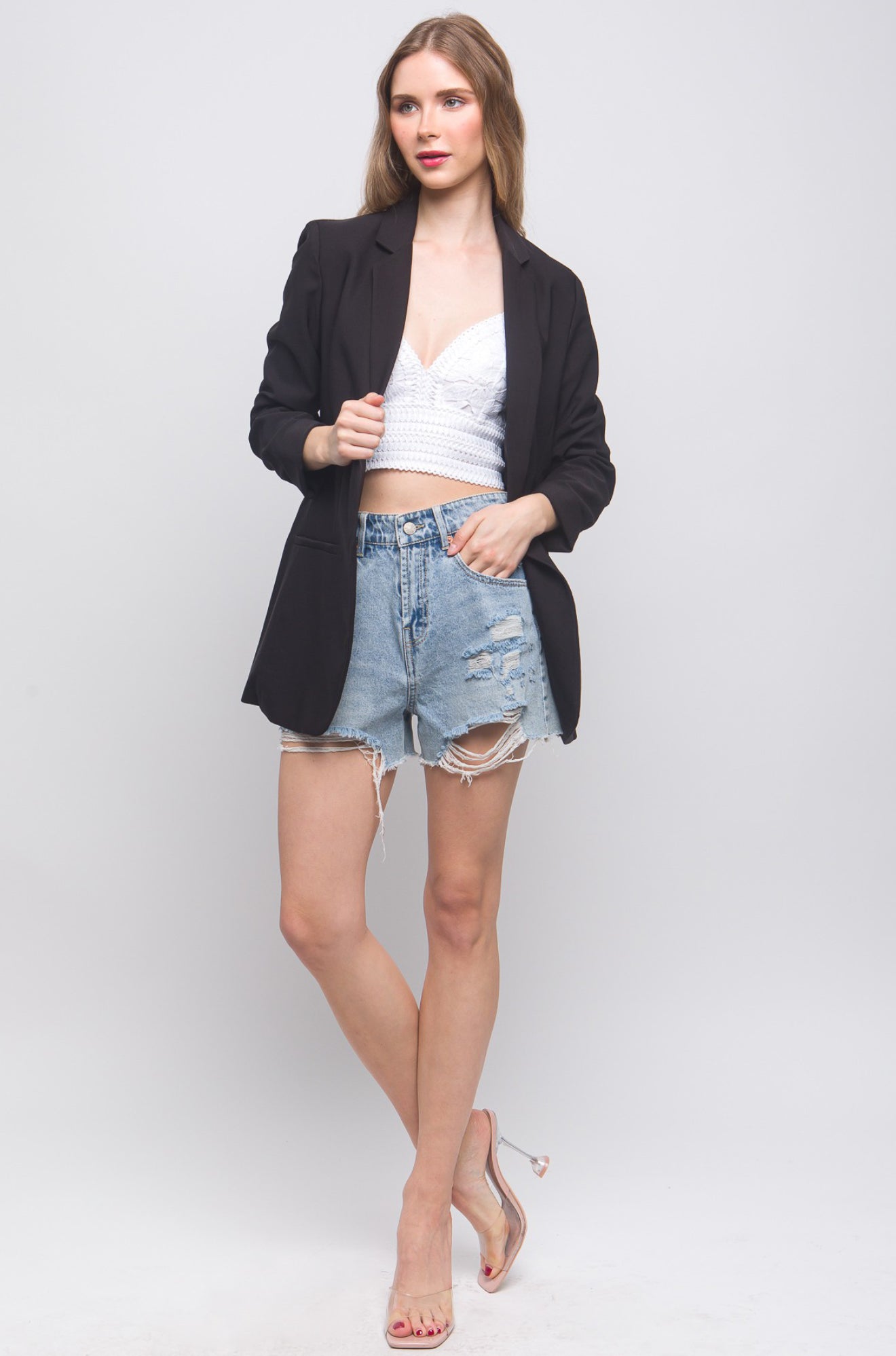 A Dreamers Life Blazer In Black