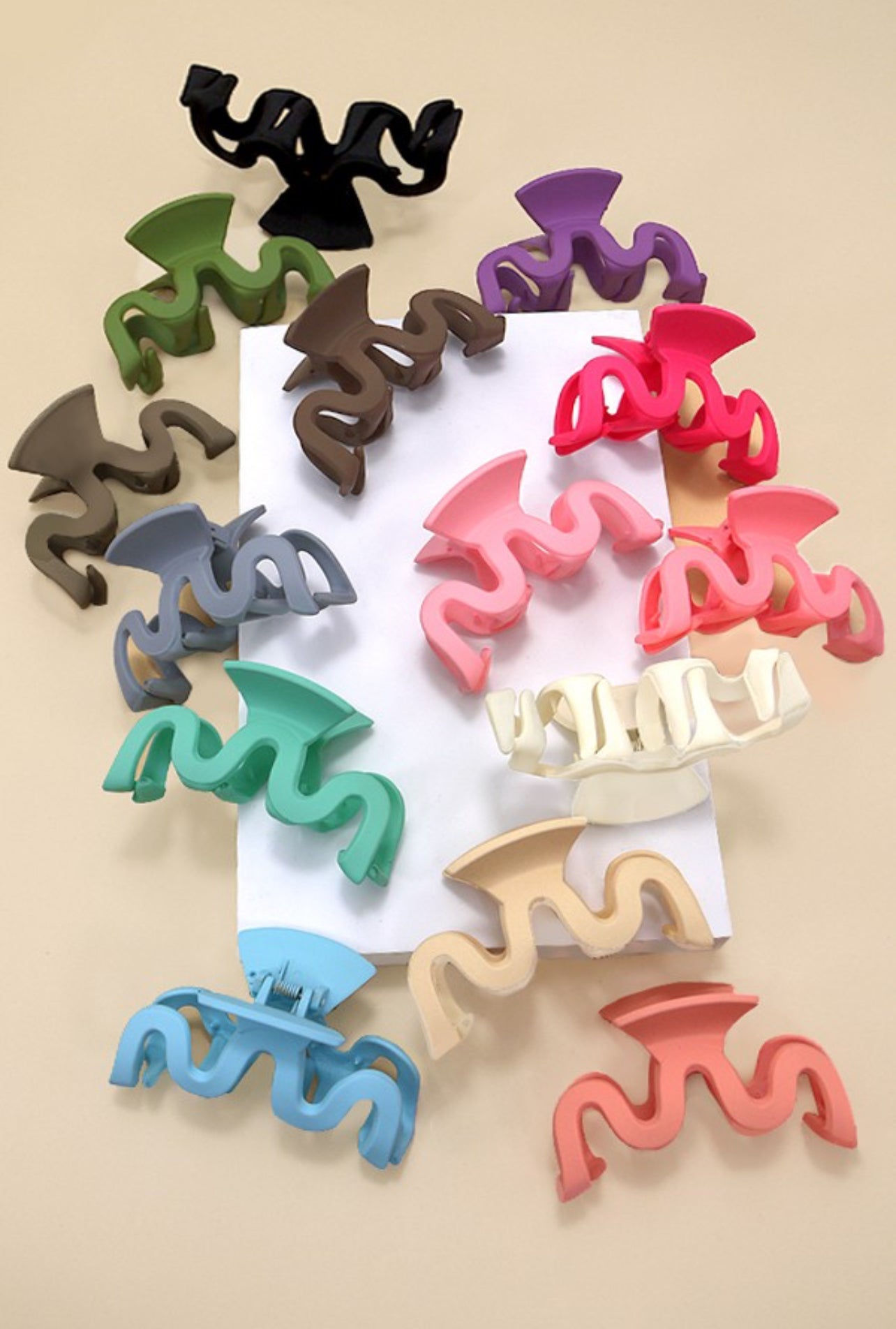 Happiness In Waves Claw Clip