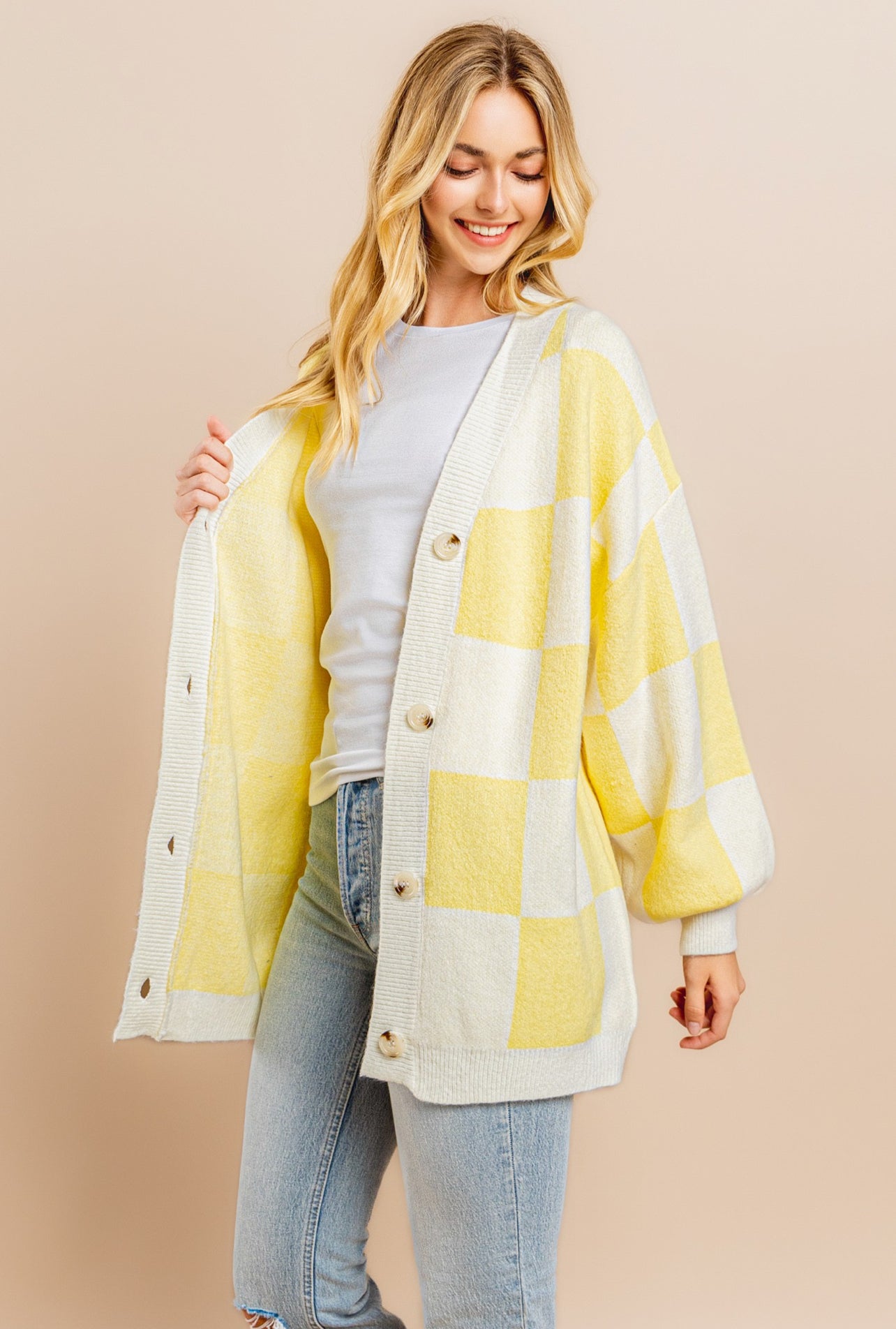 Let The Sun Shine Through Cardigan