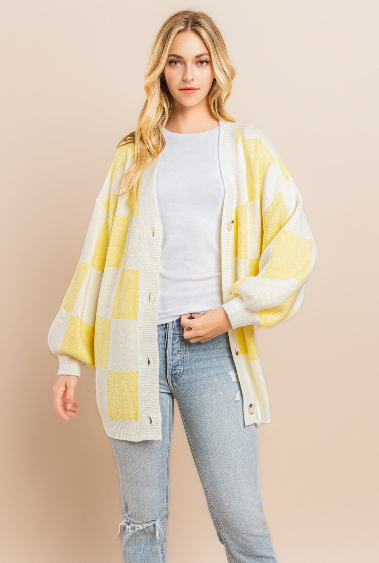Let The Sun Shine Through Cardigan