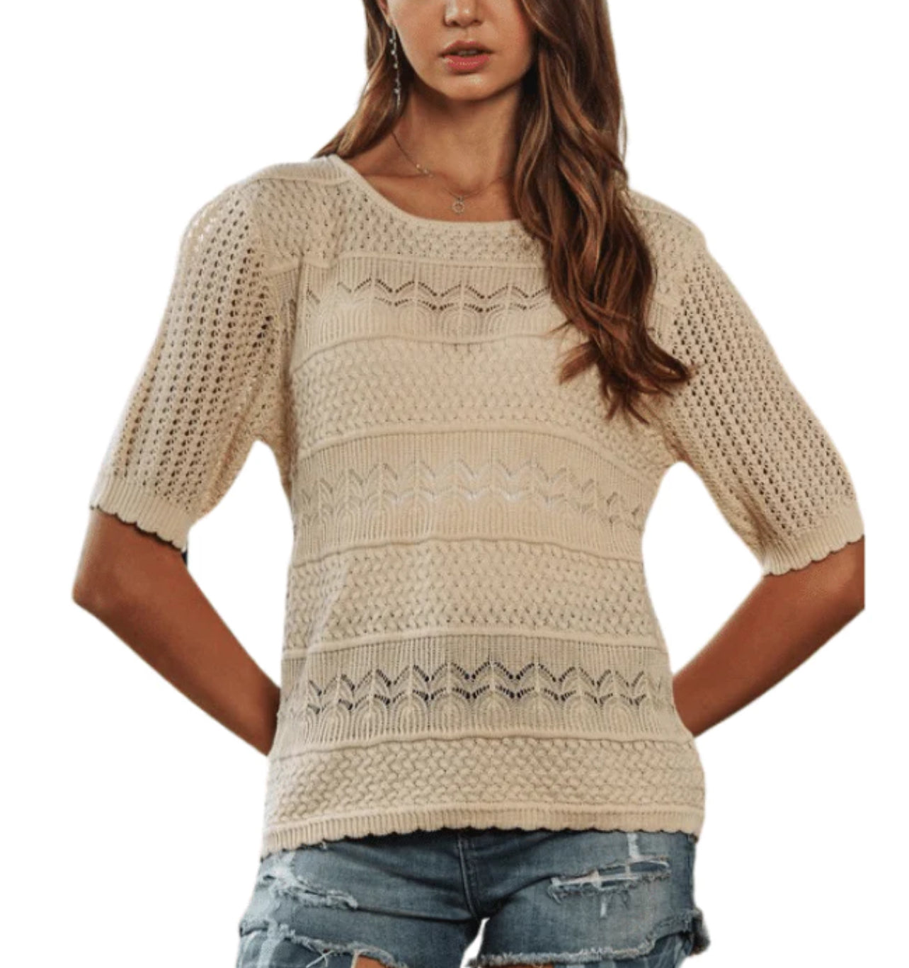 Laura Crochet Sweater