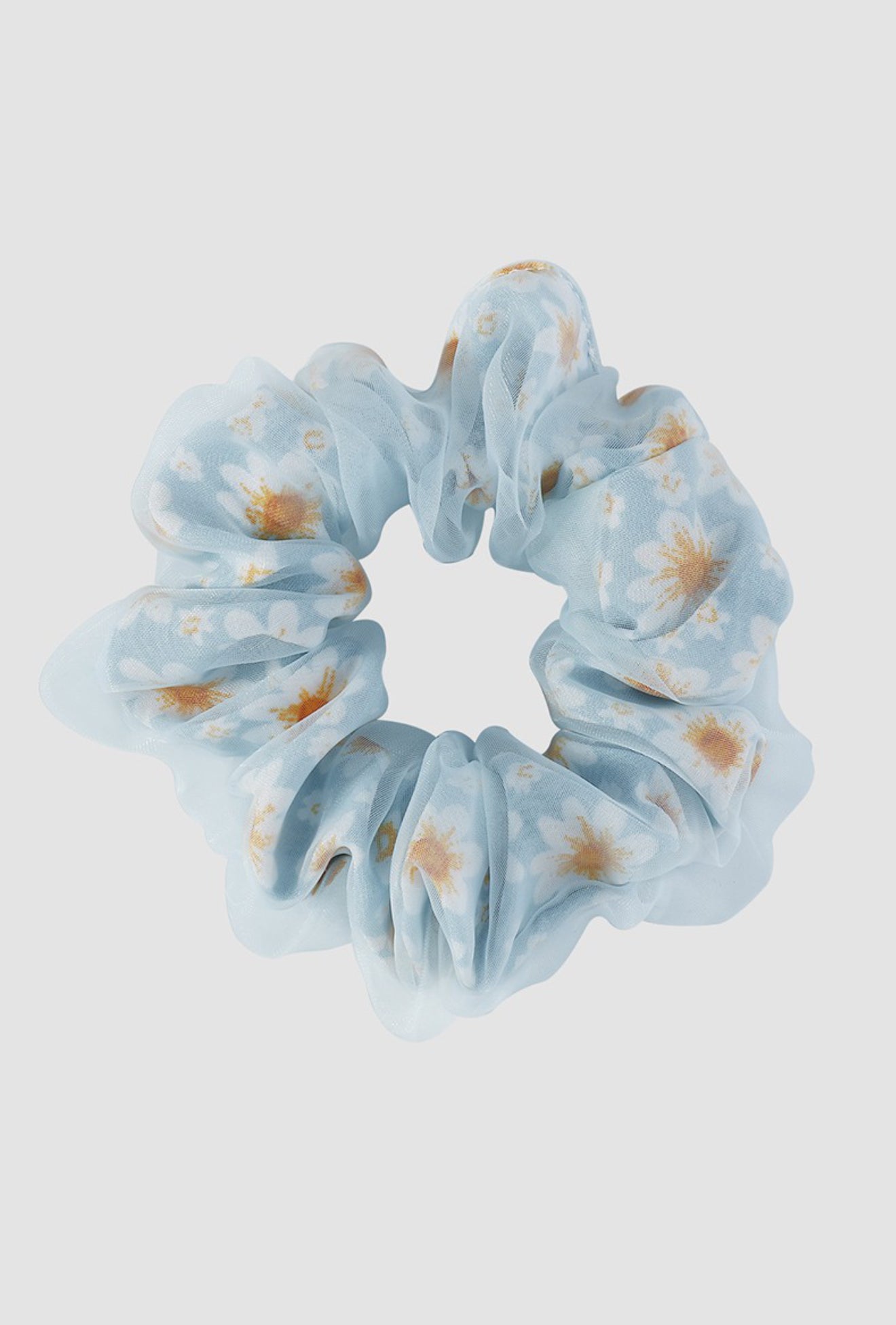 Sweet Lace Flower Scrunchie