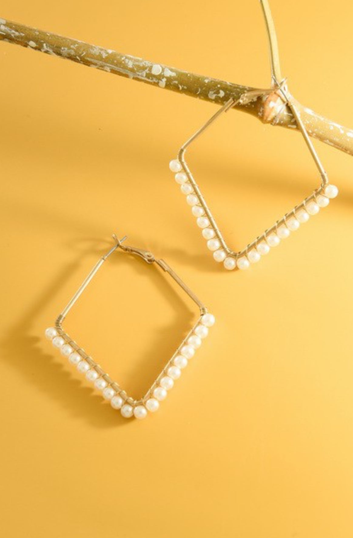 Triangle Drop Earrings