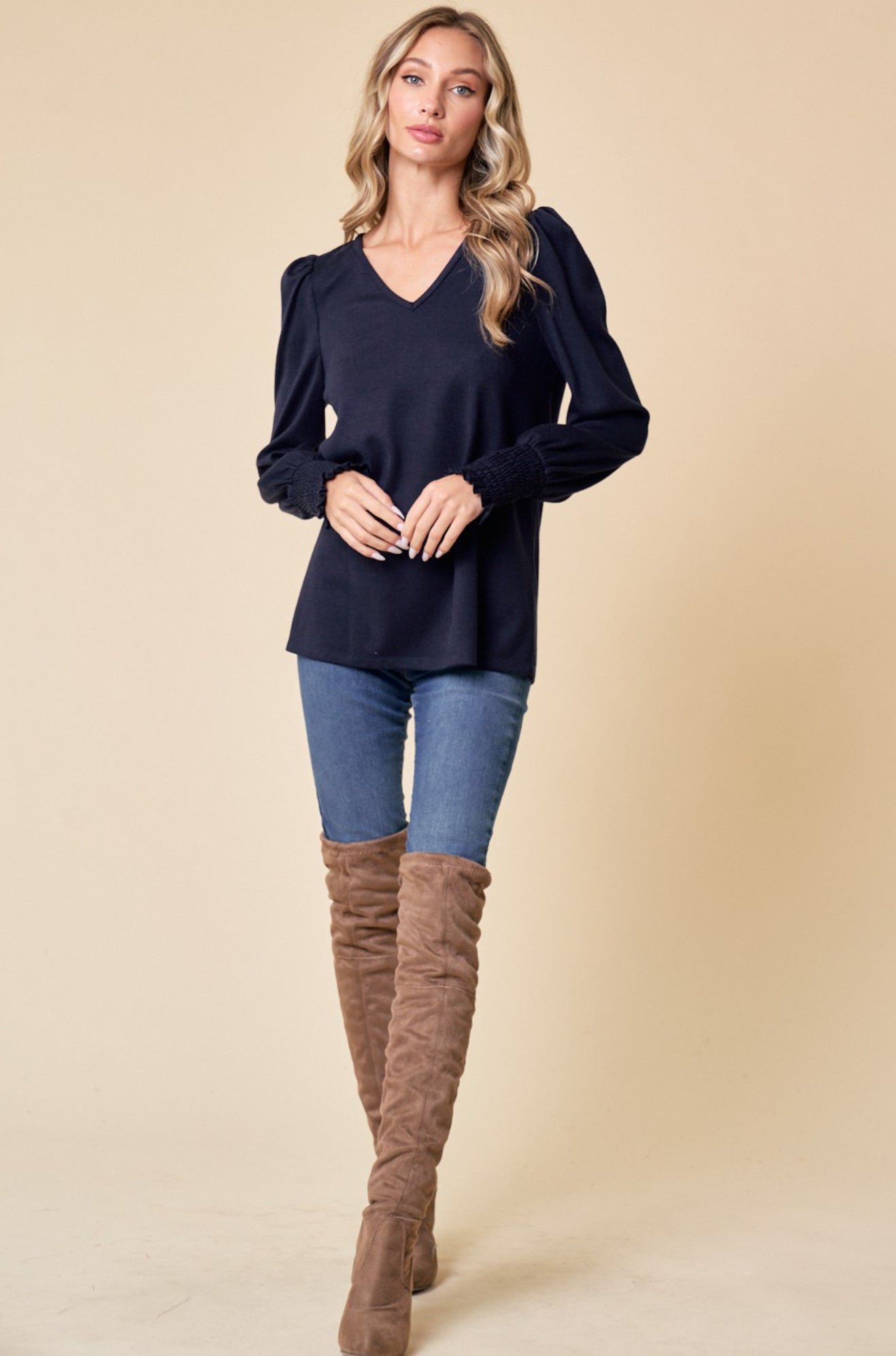 Brandy Top In Chestnut