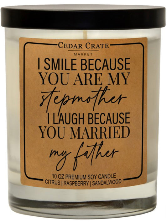 Smile Stepmother Candle