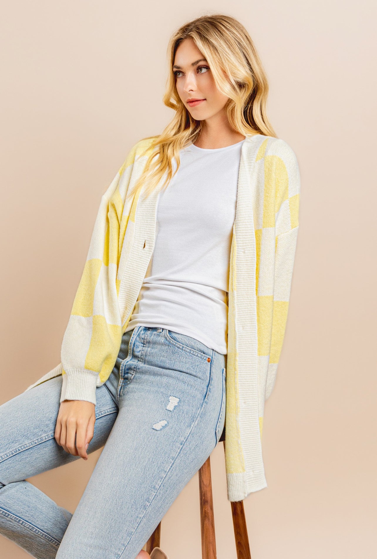 Let The Sun Shine Through Cardigan