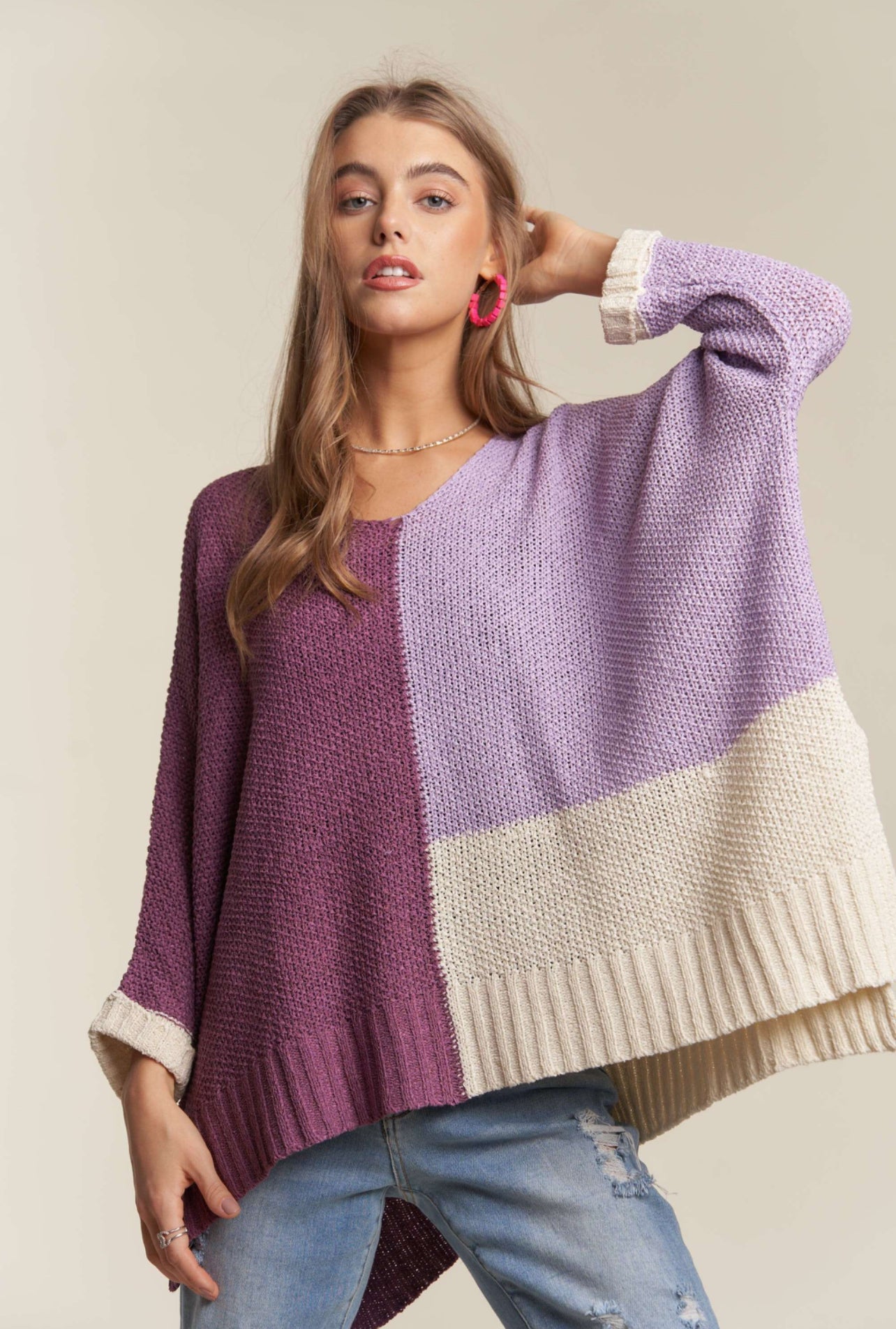 Lilac Secrets Sweater