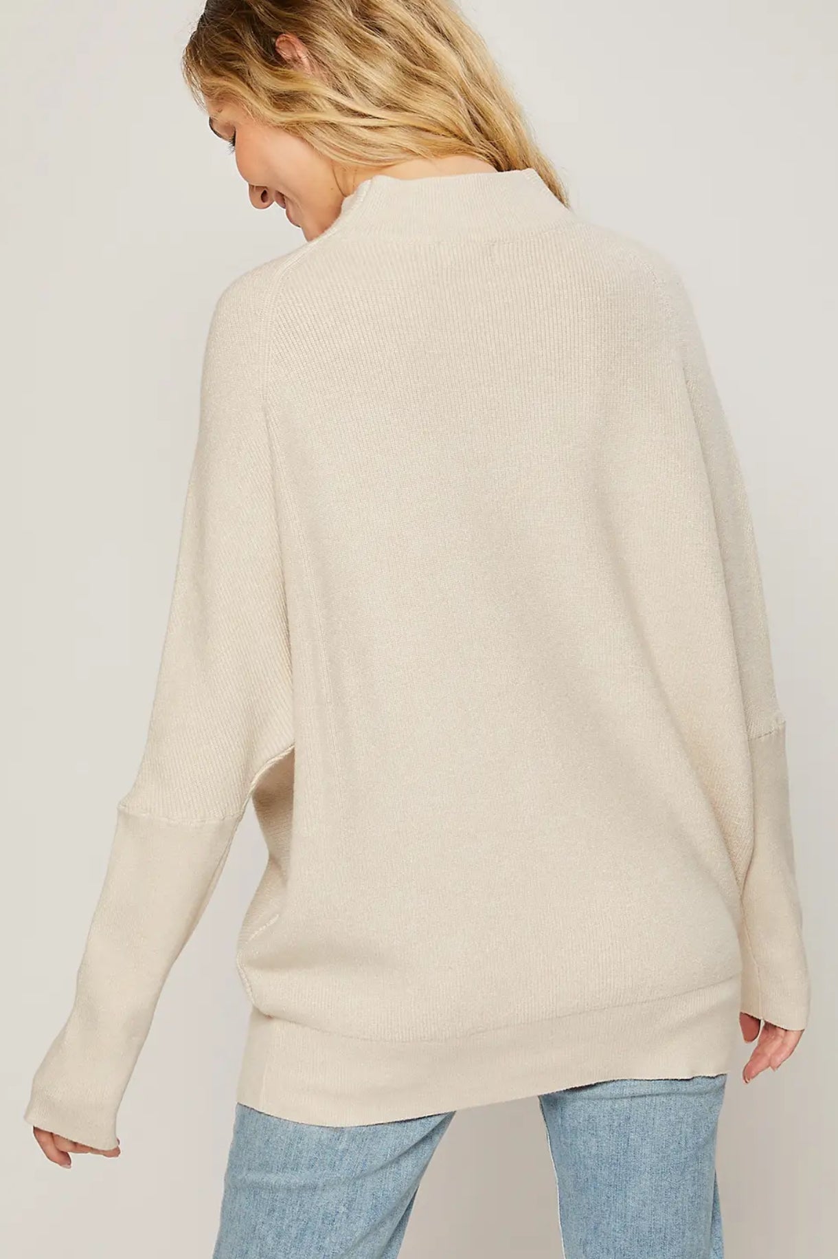 Gracen Sweater In Shell