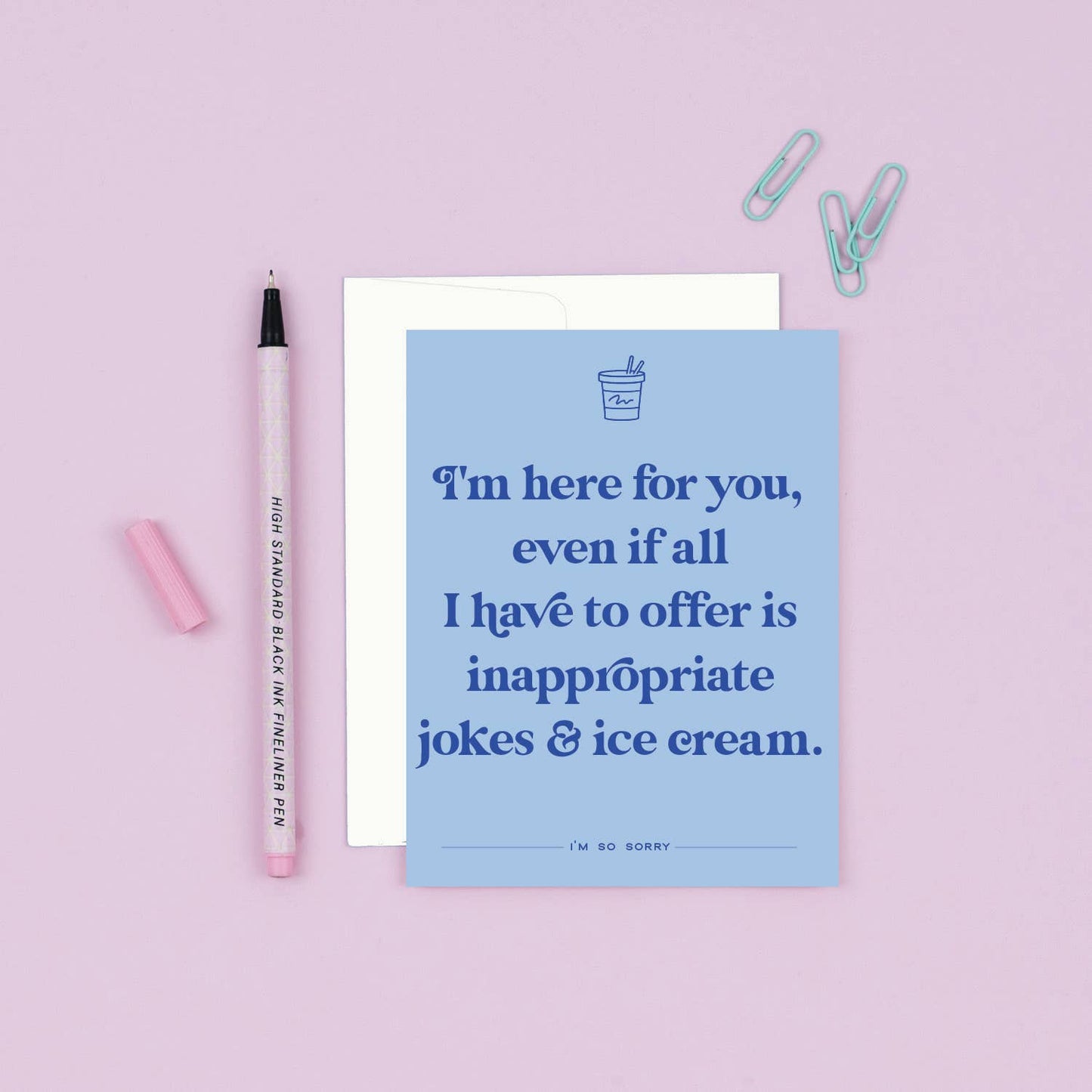 Inappropriate Jokes | Cheeky Sympathy Card