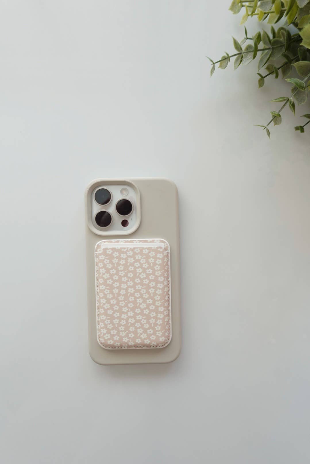 Magnet Phone Wallet, Iphone Magnetic Wallet, Magnet cash wallet: Black Ribbon Bow