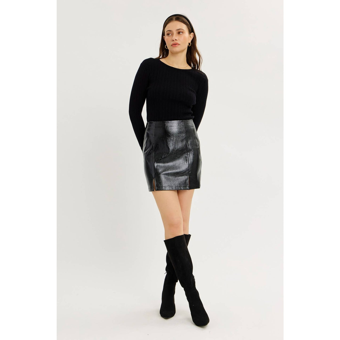 Quietly Striking Sweater Top