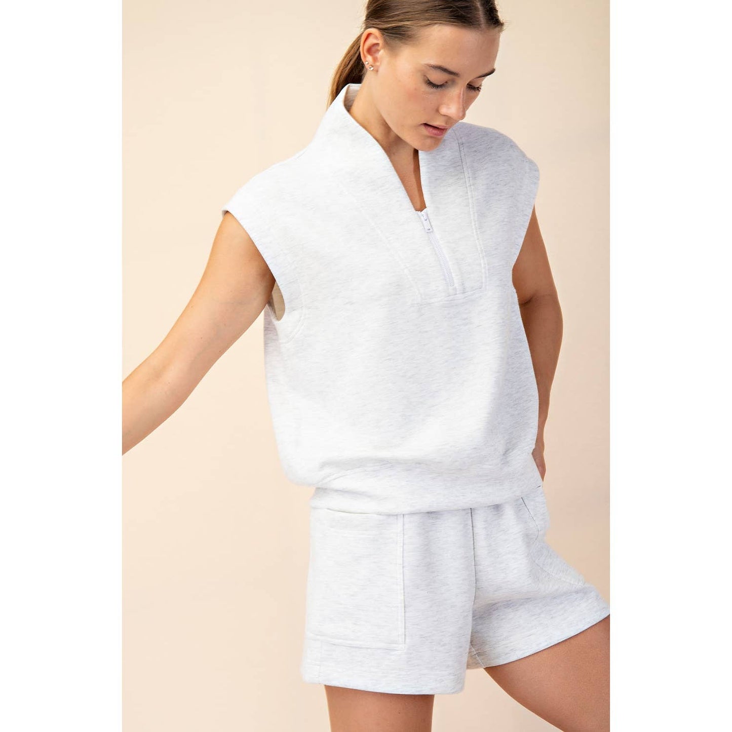 Luxe V-neck Sleeveless Top