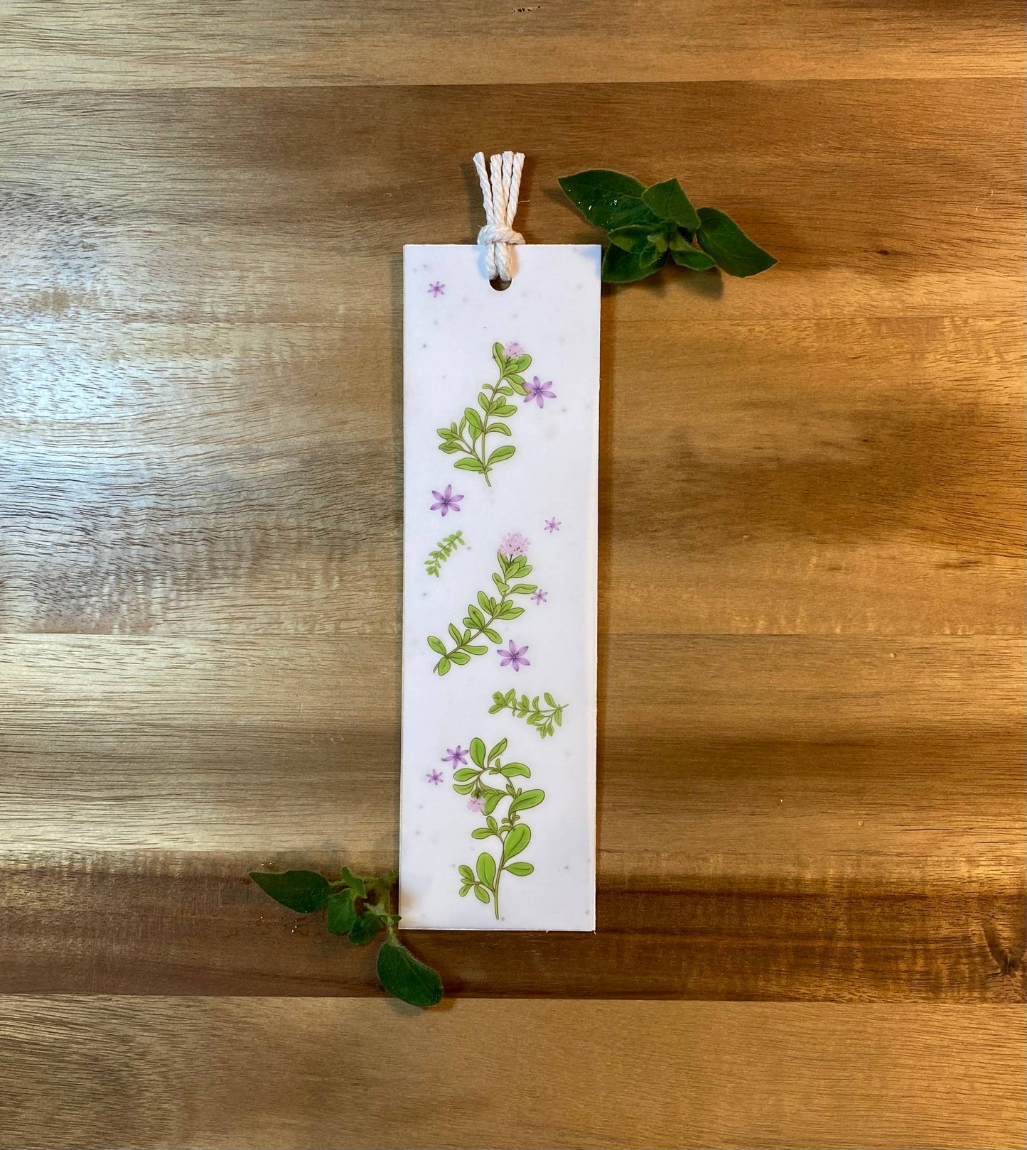 Plantable 2 in 1 Herb Bookmark