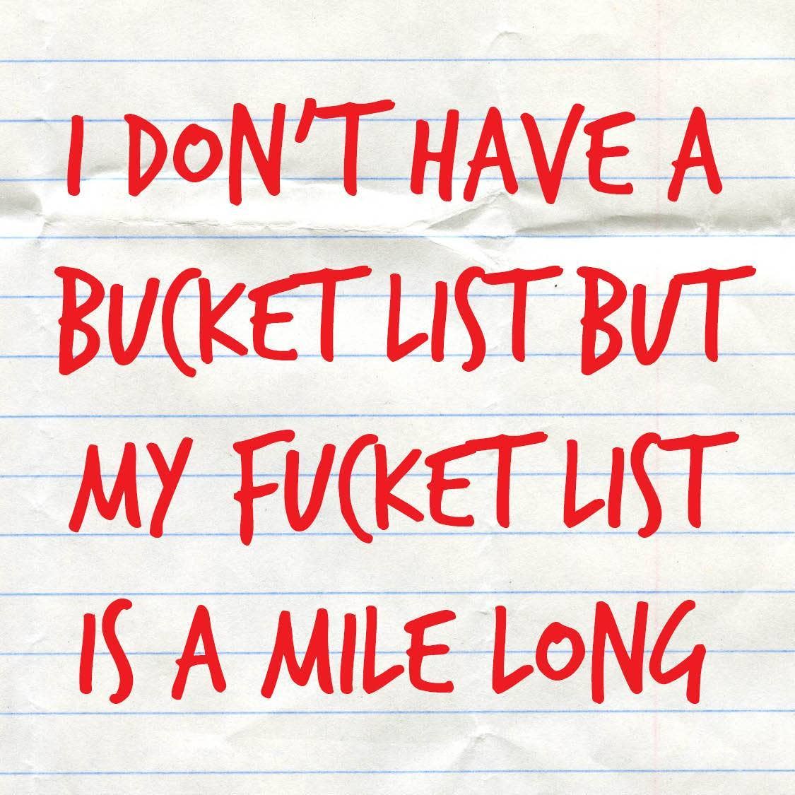 Bucket List LOL Coaster