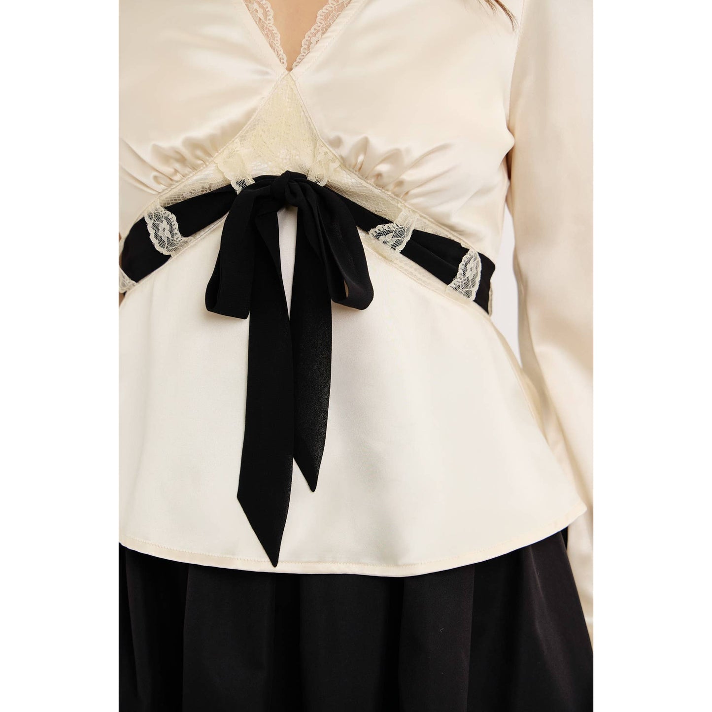 Secret Weapons Satin Blouse
